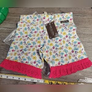Matilda Jane NWT Enchanted‎ Garden Dawson Floral Ditsy Shorts Size 8